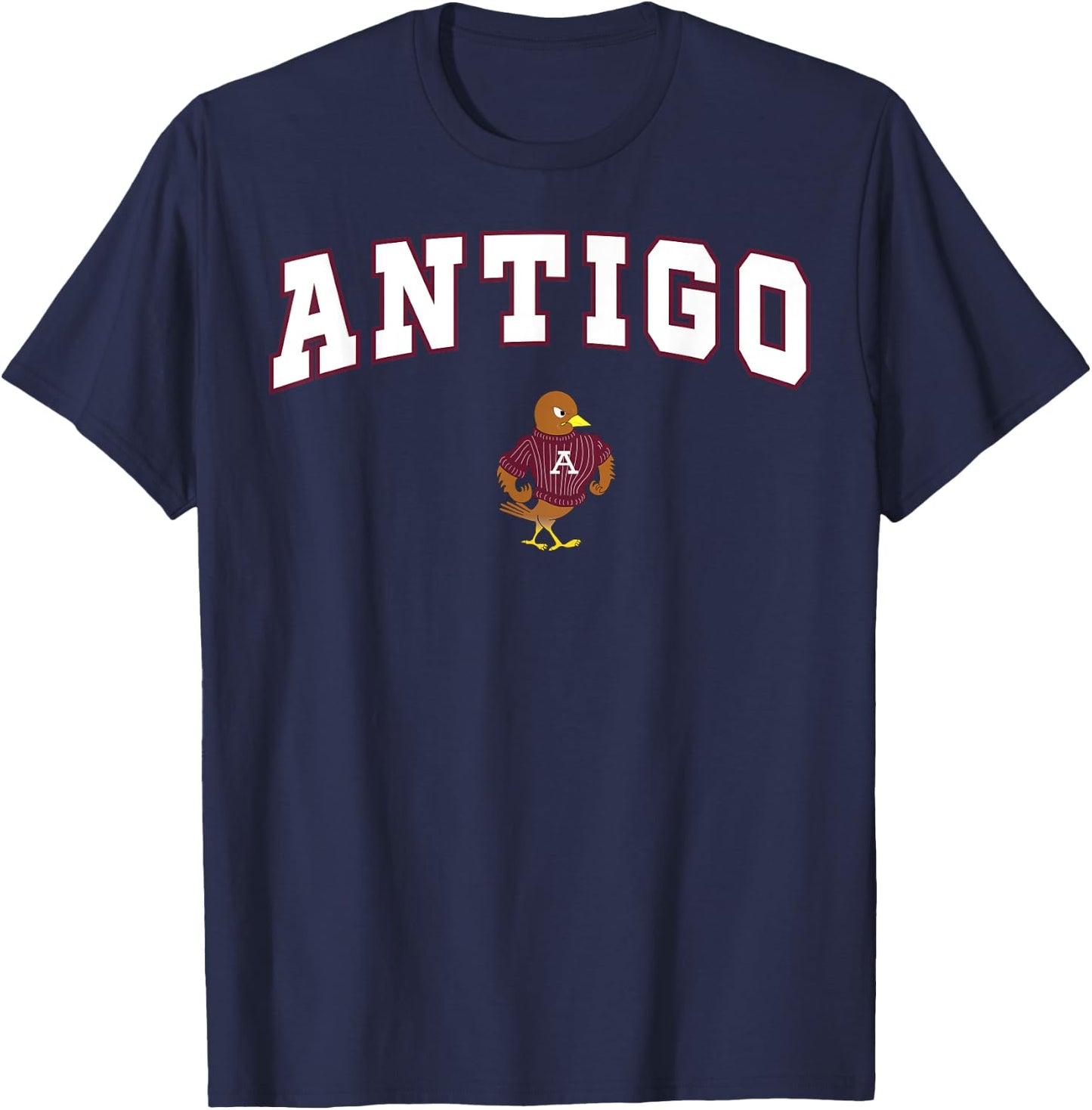Antigo High School Red Robins C2 T-Shirt - T-Shirt | Navy