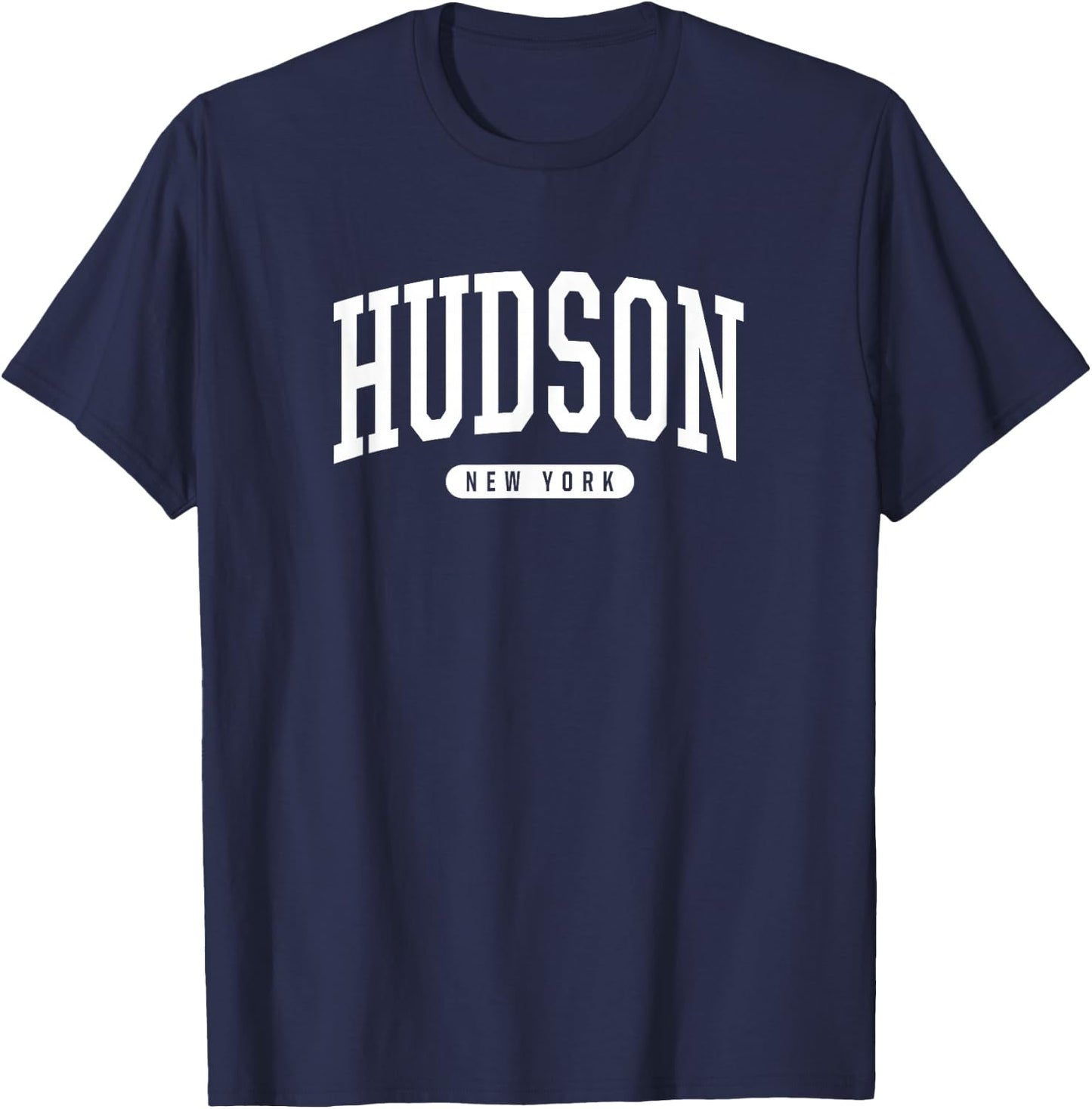 Hudson New York T Shirt Hudson Gifts NY USA. T-Shirt - T-Shirt | Navy