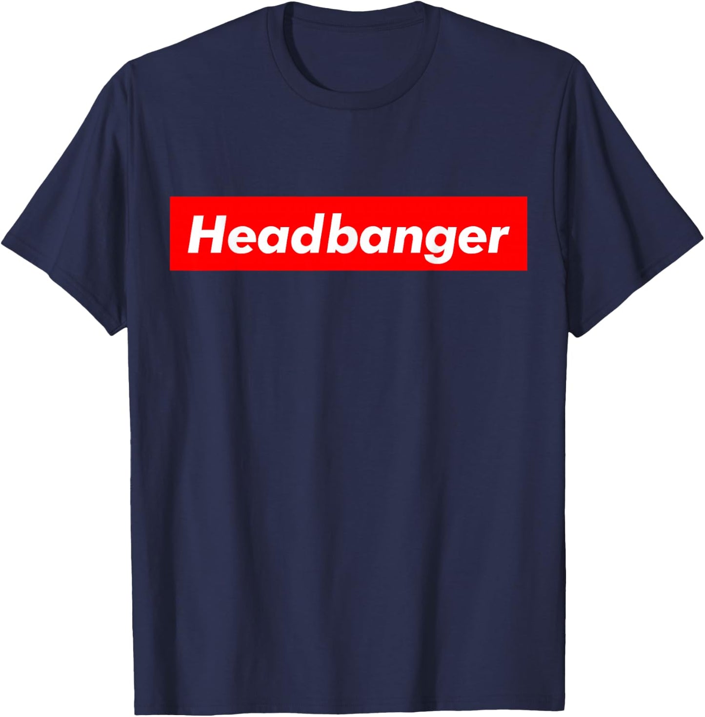 Headbanger Shirt Music Festival EDM Rave T T-Shirt - T-Shirt | Navy