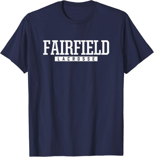 Fairfield High School Lacrosse T-Shirt - T-Shirt | Navy