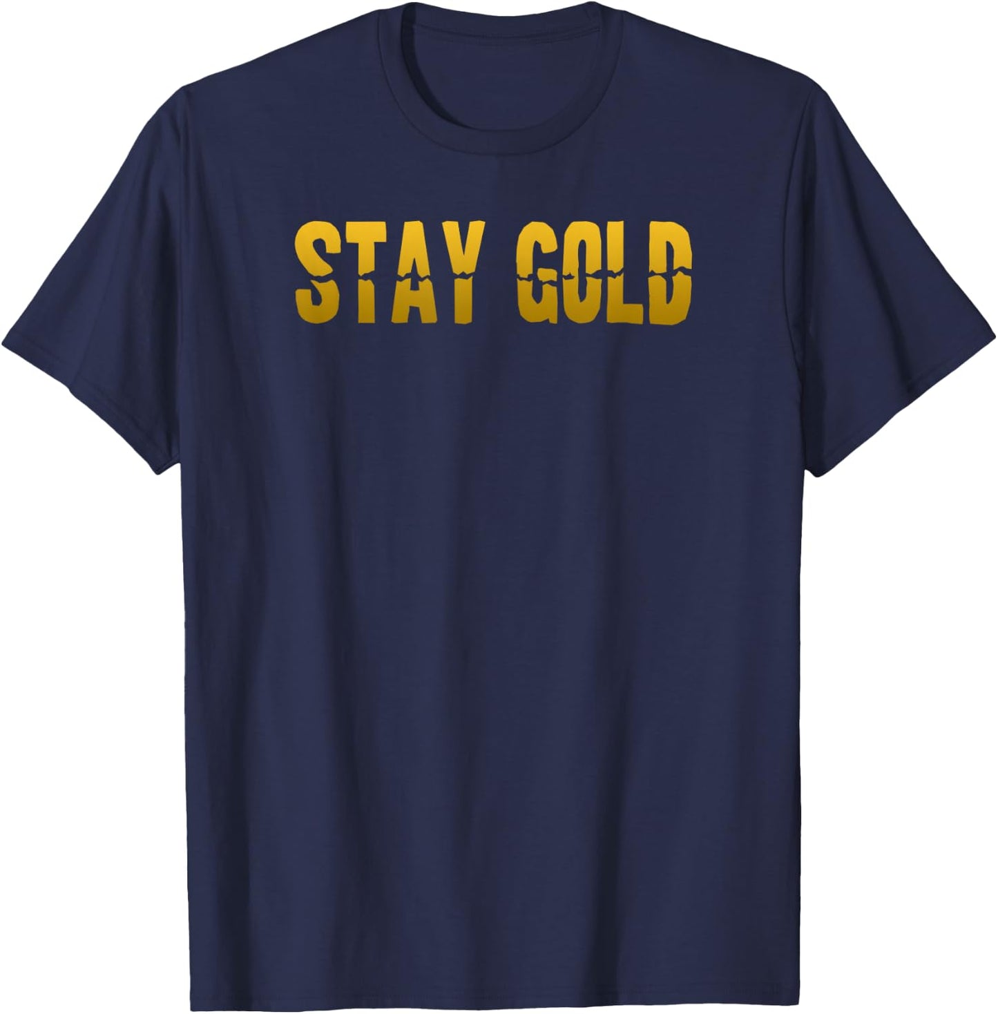 Stay Gold, Classic 80s T-Shirt - T-Shirt | Navy