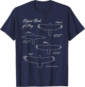 Dopest Birds of Prey - Funny Gift Bird Watchers T-Shirt - T-Shirt | Navy