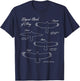 Dopest Birds of Prey - Funny Gift Bird Watchers T-Shirt - T-Shirt | Navy