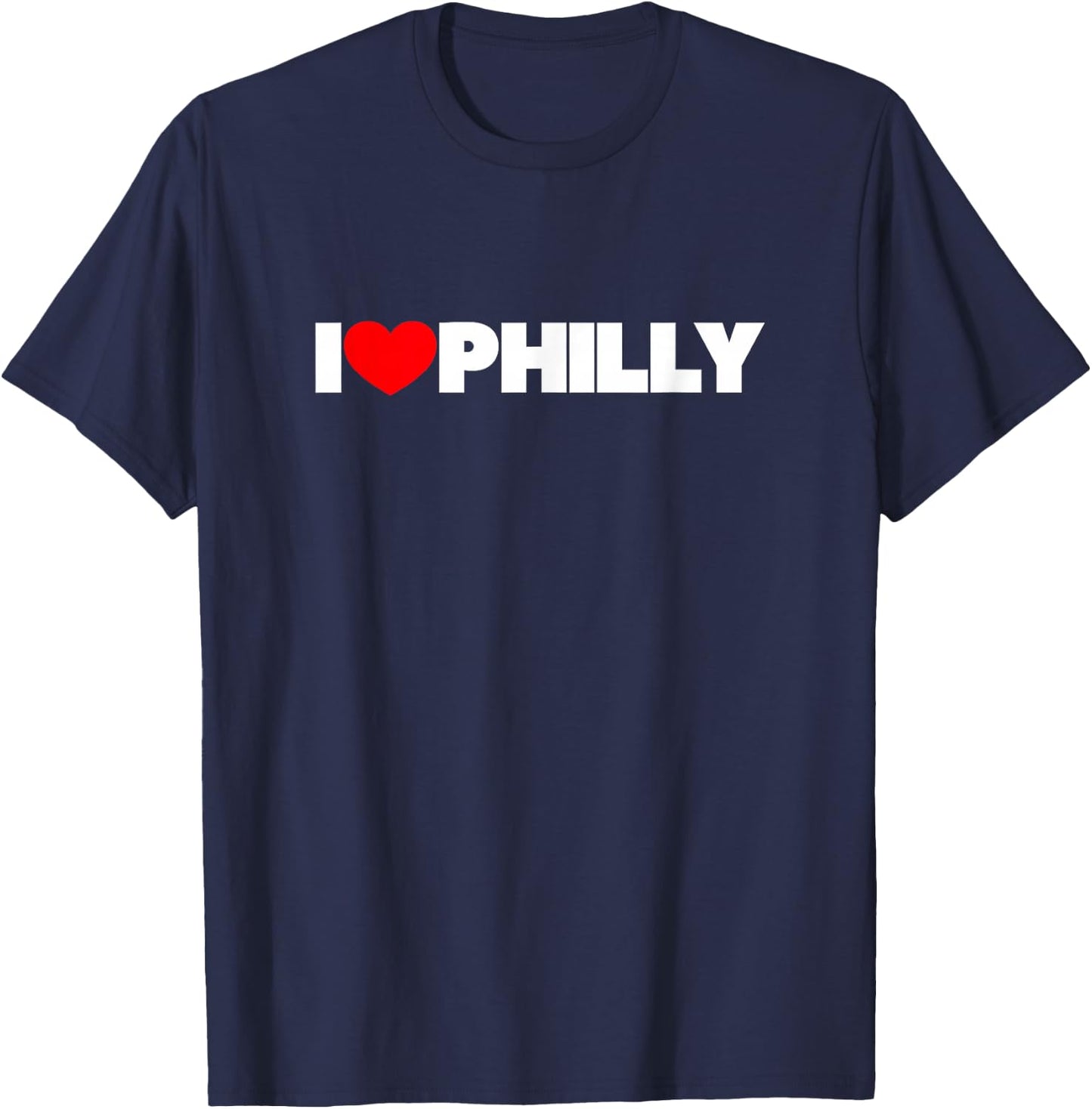 I Love (Heart) Philly T-Shirt - T-Shirt | Navy