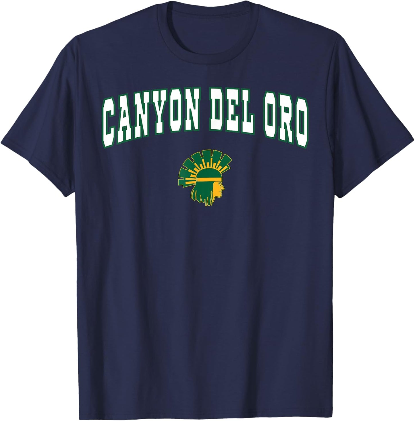 Canyon Del Oro High School Dorados C2 T-Shirt - T-Shirt | Navy