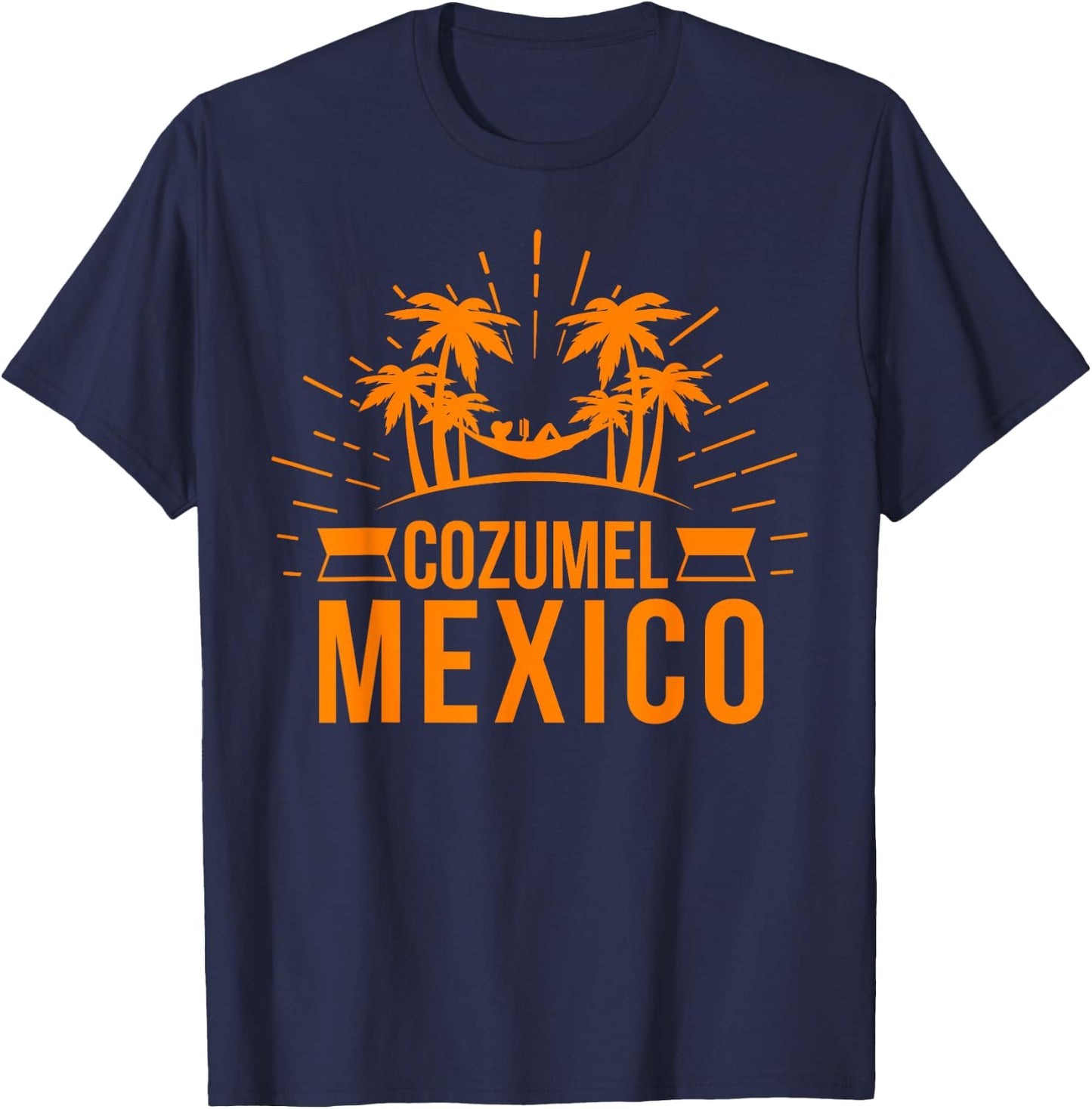 Cozumel Mexico Souvenir Gift Traveler Men/Women T-Shirt - T-Shirt | Navy
