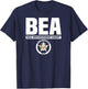 Bail Enforcement Agent Badge Fugitive Bounty Hunters T-Shirt - T-Shirt | Navy