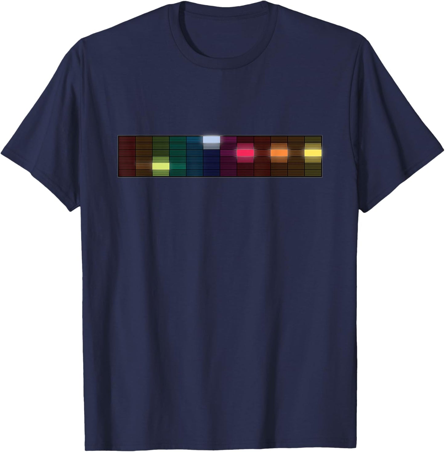 Play the five tones light board, have a close encounter. T-Shirt - T-Shirt | Navy