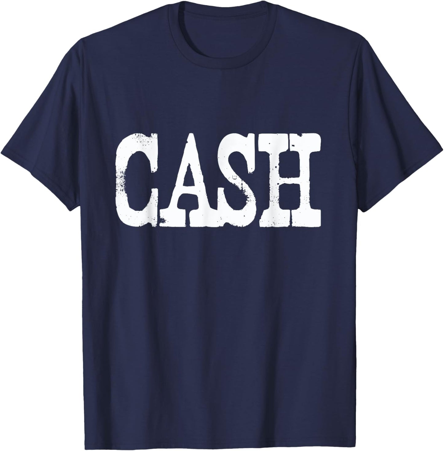 Vintage Cash Country Music T-Shirt - T-Shirt | Navy