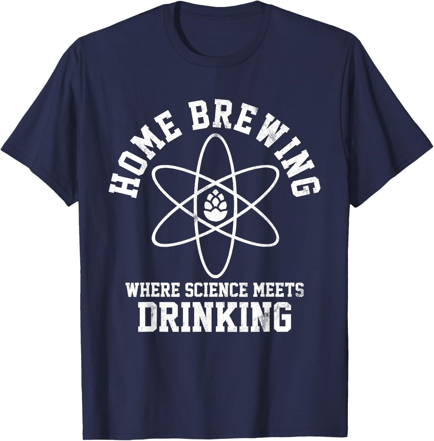 Beer Brewer Hops Brewmaster Craft Beer T-Shirt - T-Shirt | Navy