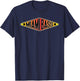 Miami Bass Shirt – The Retro Beats Rap Hip Hop T-Shirt - T-Shirt | Navy