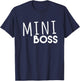 Mini Boss T-Shirt - T-Shirt | Navy