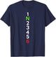 1N23456 GP Gear Shirt. Motorcycle T-Shirt - T-Shirt | Navy
