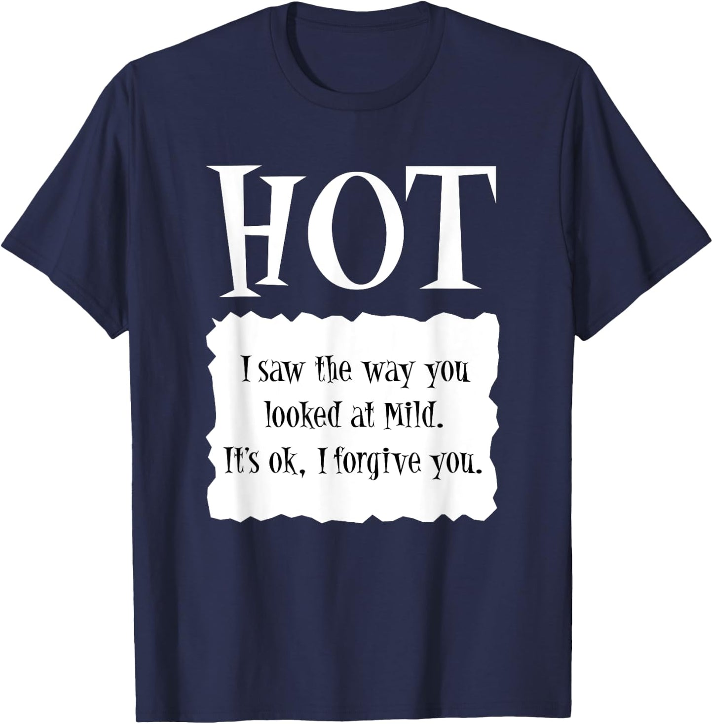 HOT - Hot Packet Halloween Taco Costume T-Shirt - T-Shirt | Navy