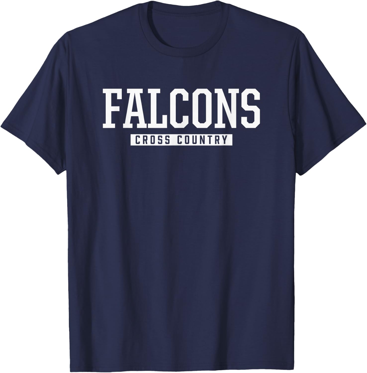 Abingdon Falcons Cross Country HS T-Shirt - T-Shirt | Navy