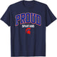 Bixby Spartans Logo Proud HS T-Shirt - T-Shirt | Navy