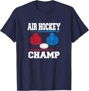 Air Hockey Champ T Shirt hockey table champion T-Shirt - T-Shirt | Navy