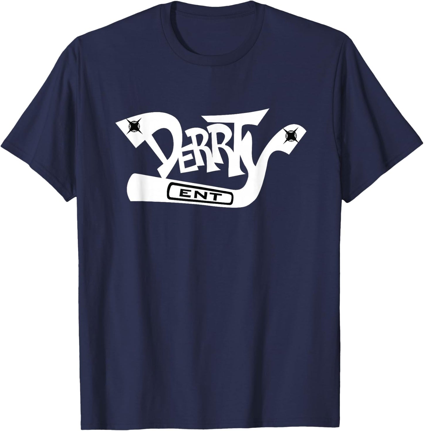 Nelly Derrty Entertainment with White Logo Derrty ENT T-Shirt - T-Shirt | Navy