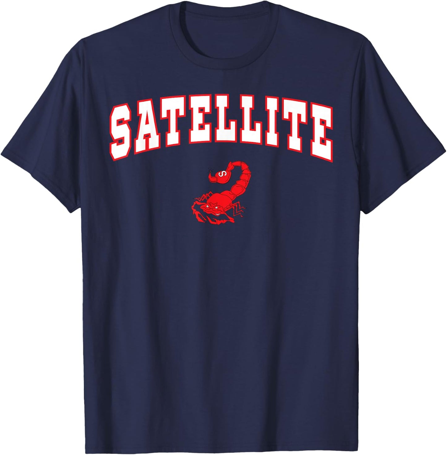 Satellite High School Scorpions C2 T-Shirt - T-Shirt | Navy
