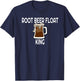 Root Beer Float King T-Shirt - T-Shirt | Navy