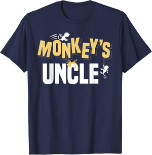 Monkey's Uncle T-Shirt - T-Shirt | Navy