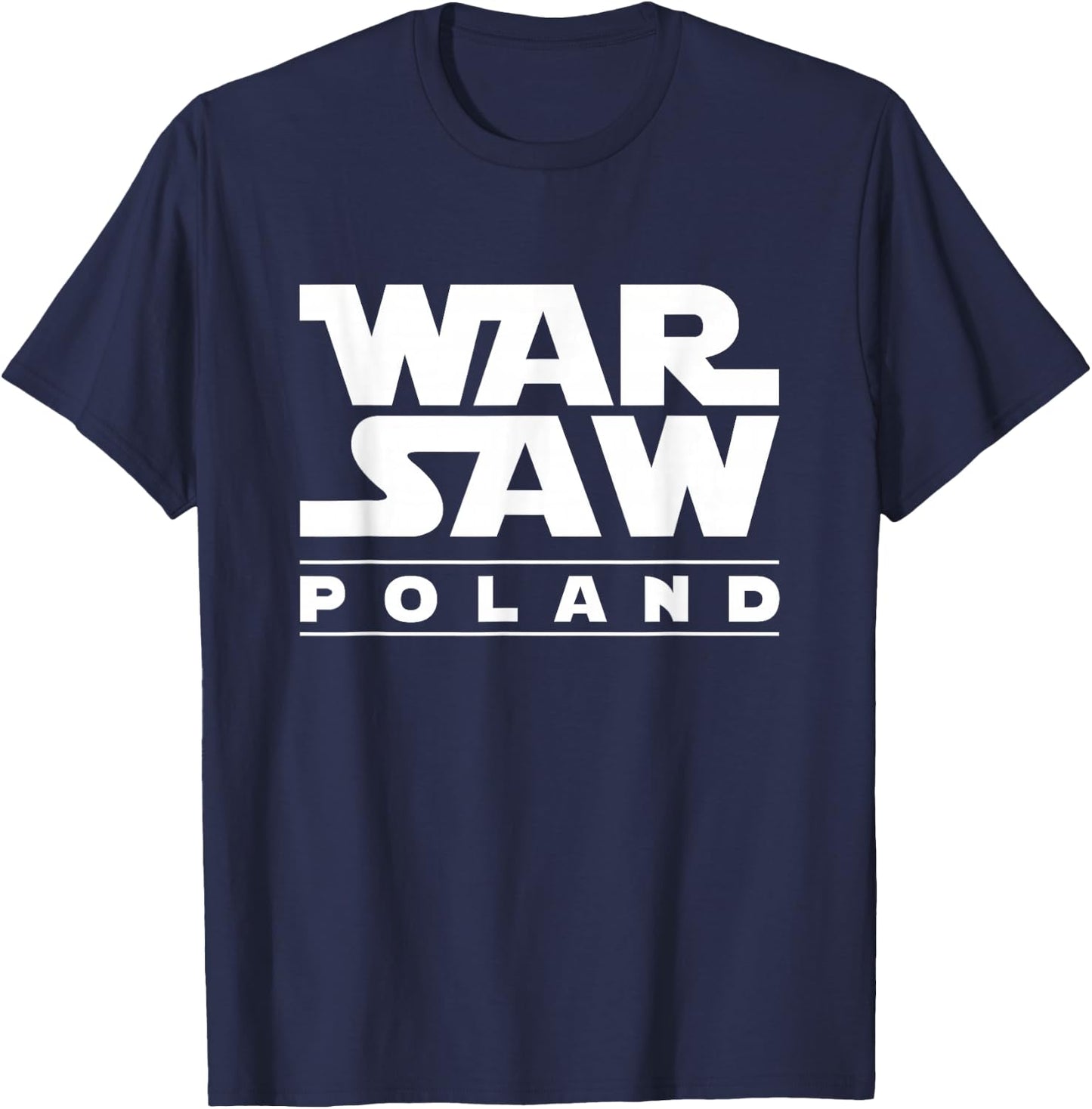 Warsaw Poland Shirt for Warszawa Polska T-Shirt - T-Shirt | Navy