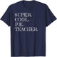 PE Teacher Gift Funny Appreciation T-Shirt - T-Shirt | Navy