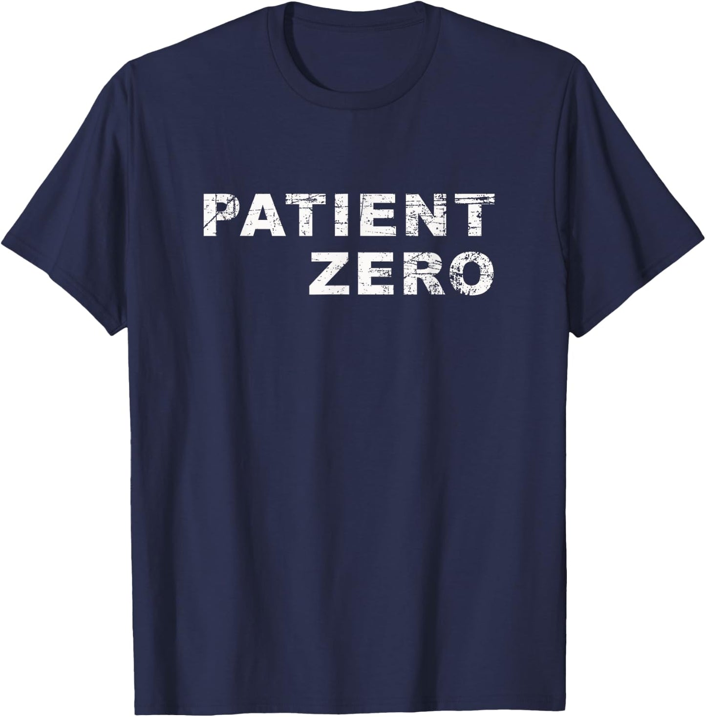 Patient Zero Virus T-Shirt - T-Shirt | Navy