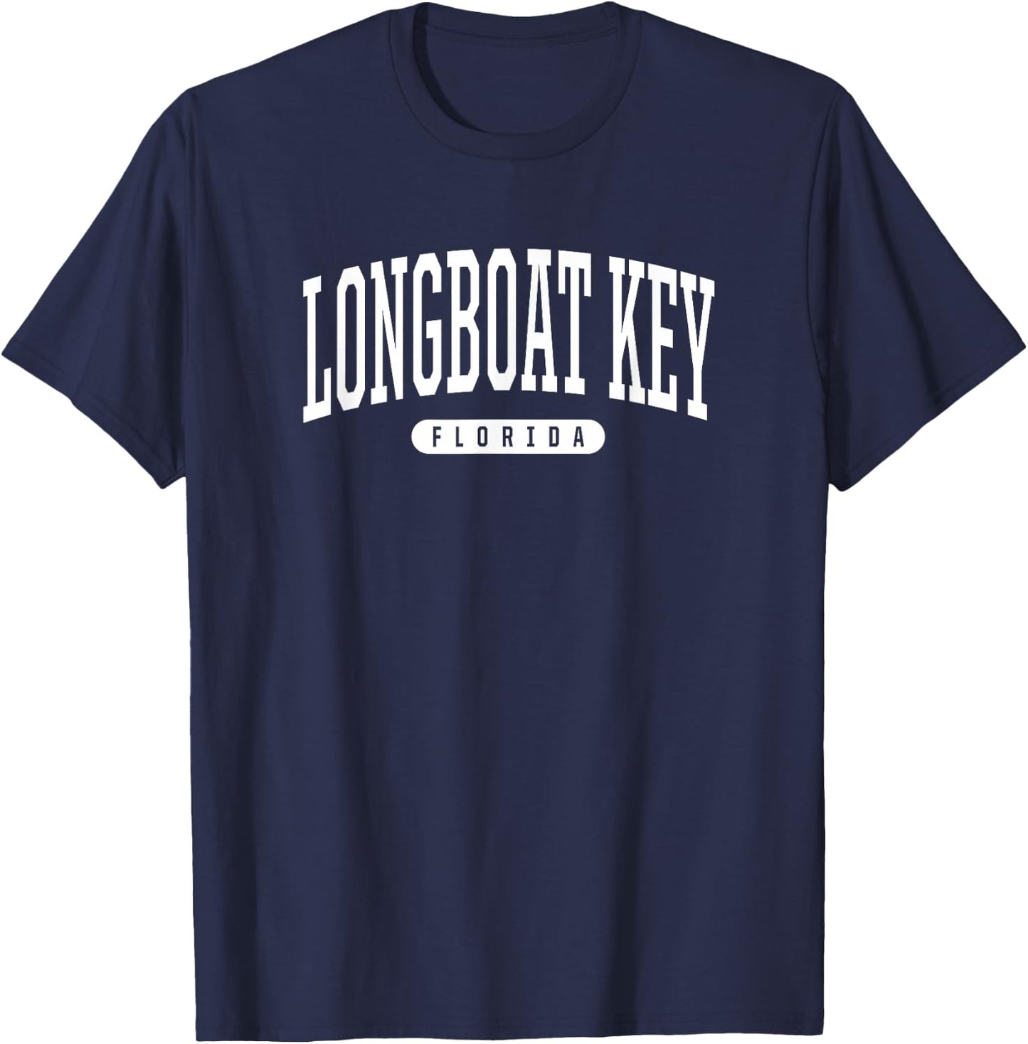 Longboat Key Florida Vacation College Style FL USA T T-Shirt - T-Shirt | Navy