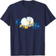 Weightlifting Accident Gym Funny Egg T-Shirt - T-Shirt | Navy