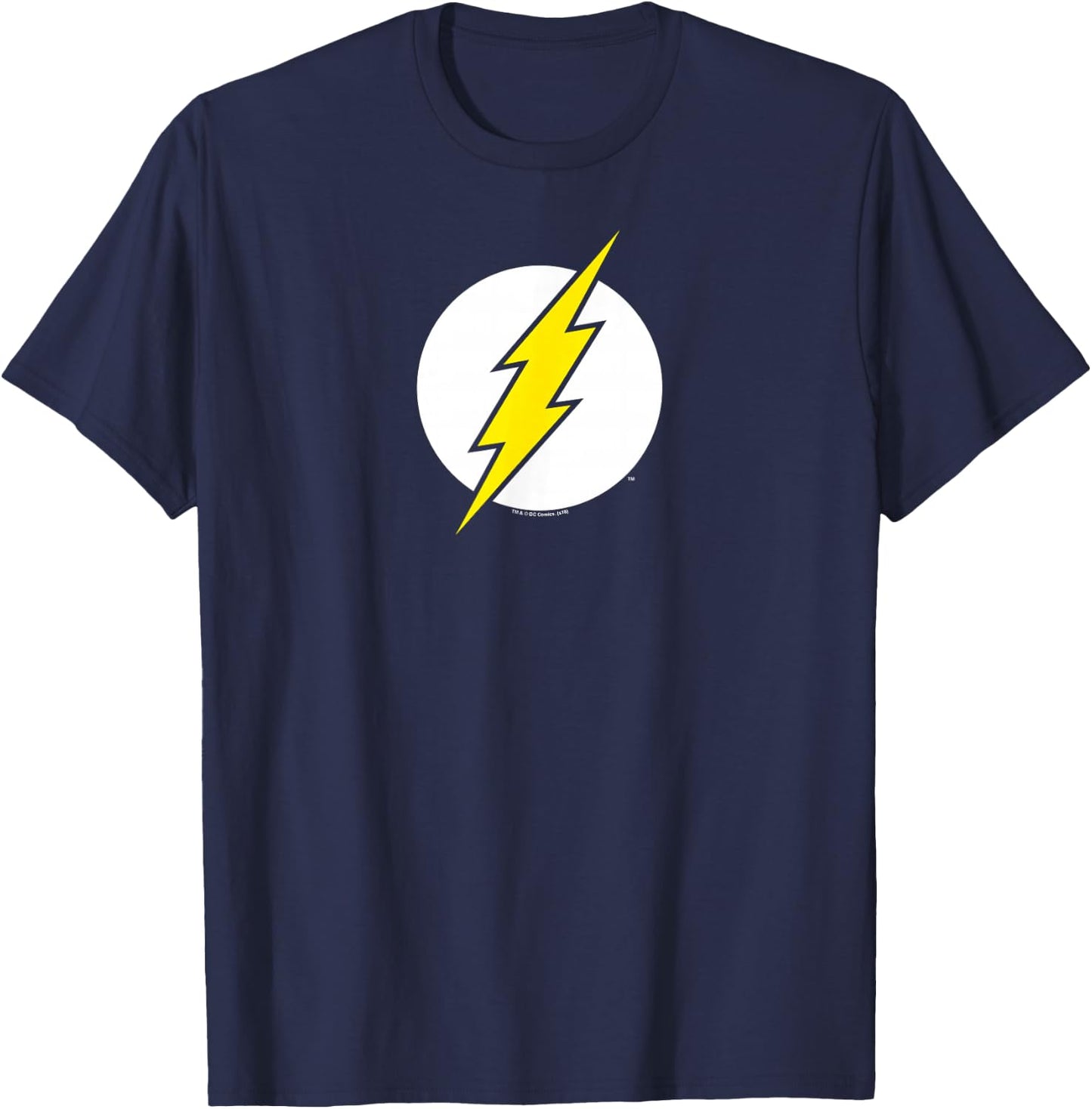 The Flash Logo T-Shirt - T-Shirt | Navy