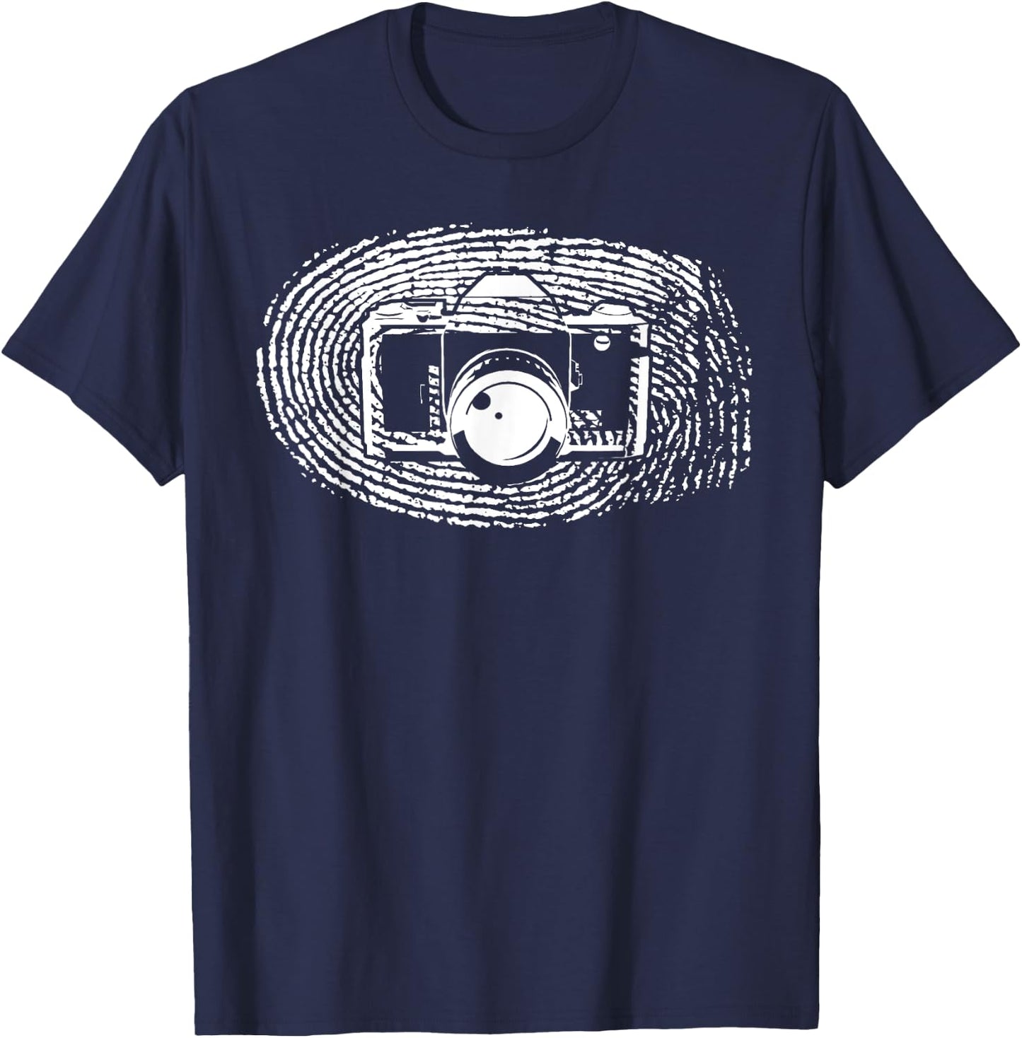 Crime Scene Photographer Forensic Photography T-Shirt - T-Shirt | Navy