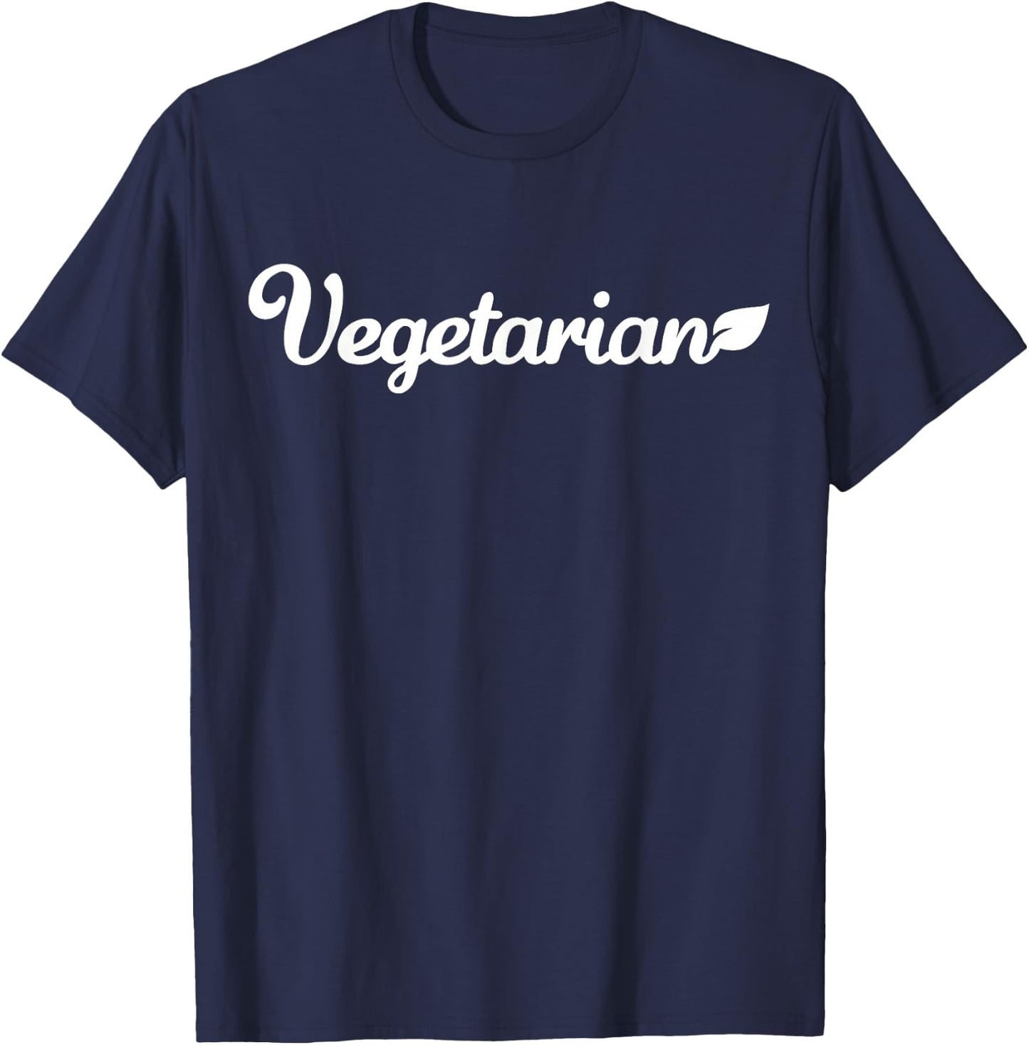 Vegetarian T-Shirt - T-Shirt | Navy
