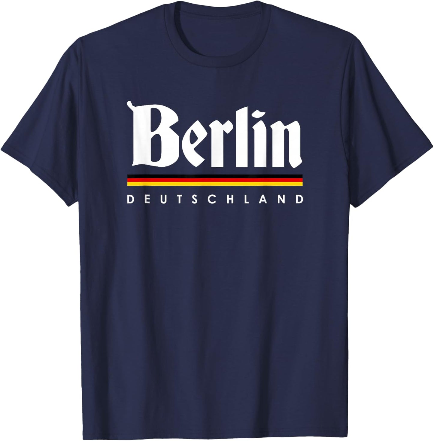 Berlin Germany Shirt Lustiges Hemd Souvenir Gift T-Shirt - T-Shirt | Navy