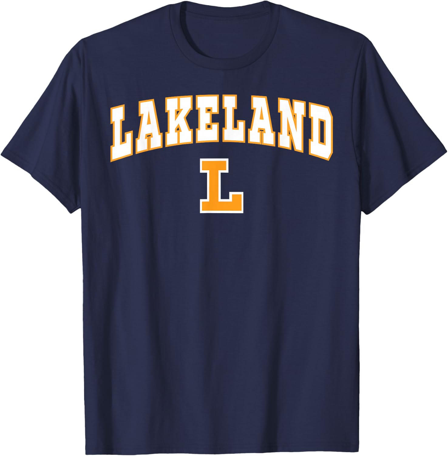 Lakeland High School Dreadnaughts C2 T-Shirt - T-Shirt | Navy
