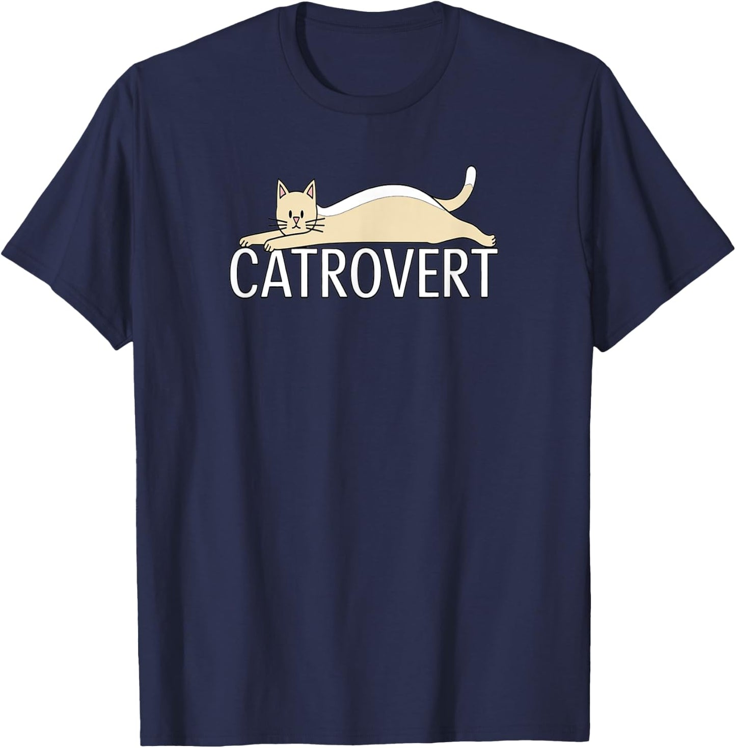 Catrovert T-Shirt - T-Shirt | Navy