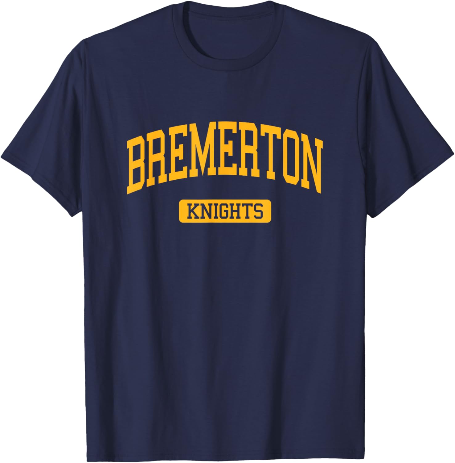 Bremerton High School HS Bremerton WA Varsity Sports T-Shirt - T-Shirt | Navy