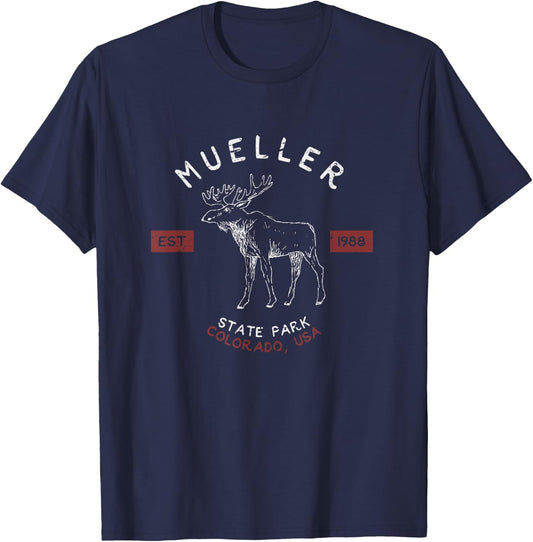 Mueller State Park Colorado Gifts CO T-Shirt - T-Shirt | Navy