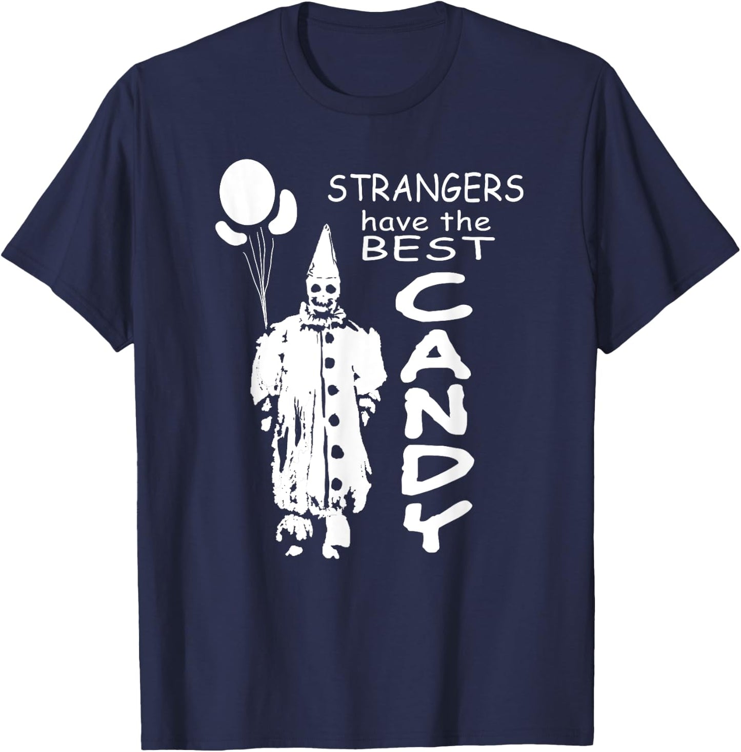 Clown Vintage Style Creepy Halloween Shirt T-Shirt - T-Shirt | Navy