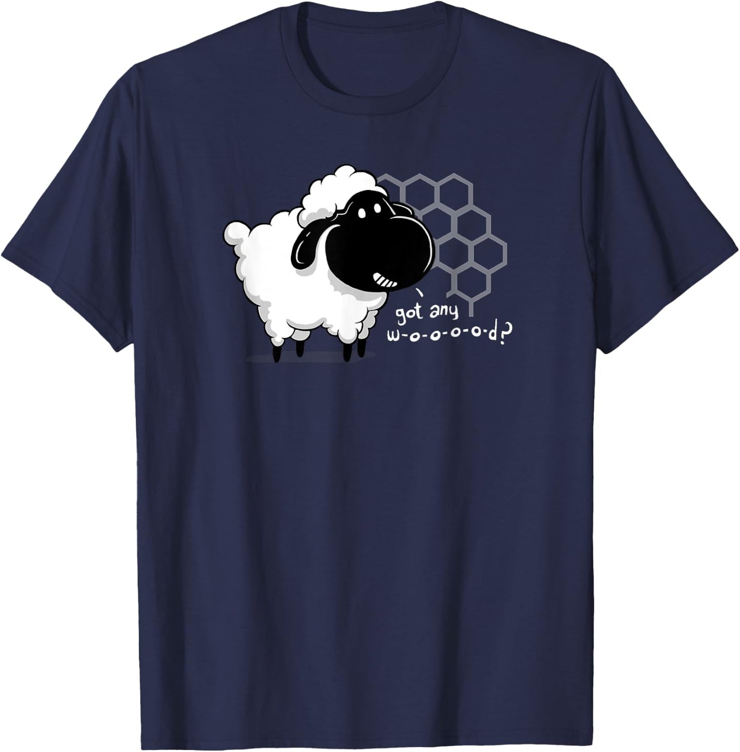 Board Game for Geeks, Got Any Wood Sheep Shirt T-Shirt - T-Shirt | Navy