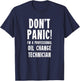 Garage, Workshop & Service Team Gifts & -Adults Oil Change Technician Black Small Classic Short Sleeve T-Shirt - T-Shirt | Navy