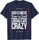 God Is Great Beer Is Good And Liberals Are Crazy T Shirt T-Shirt - T-Shirt | Navy
