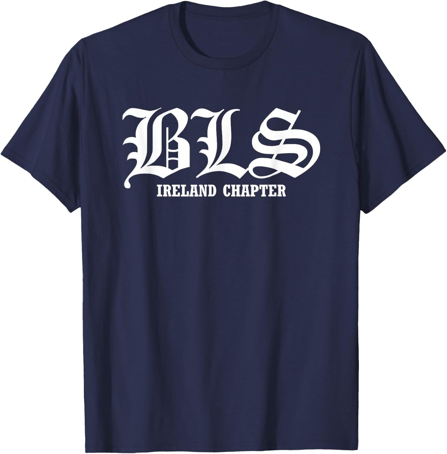 Black Label Society Ireland Chapter T-Shirt - T-Shirt | Navy