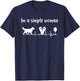 Im a simple woman Labrador Wine Flip Flops Dog EKG Gift T-Shirt - T-Shirt | Navy
