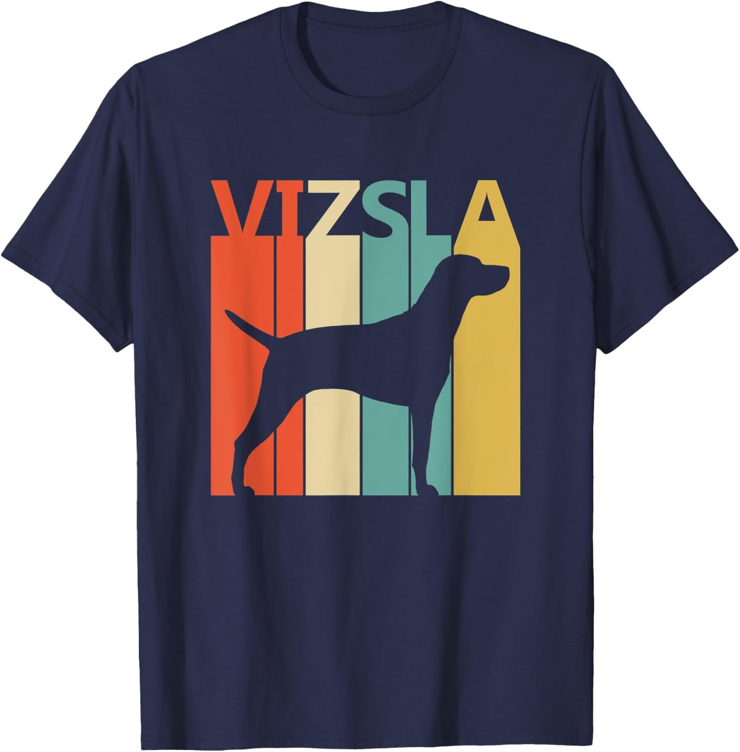 Vizsla Gift Dog Dad or Dog Mom Women Kids T-Shirt - T-Shirt | Navy
