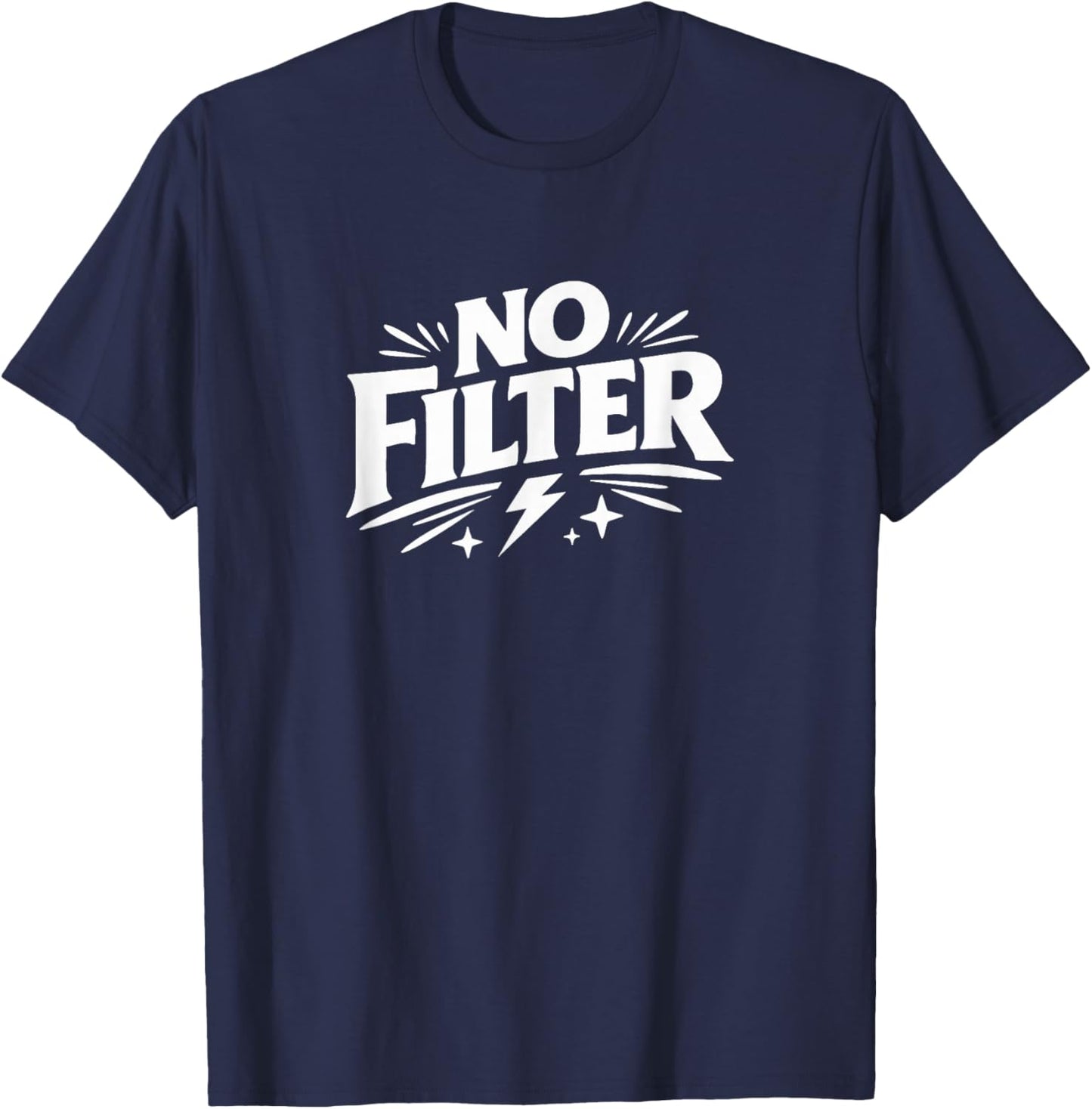 No Filter T-Shirt - T-Shirt | Navy