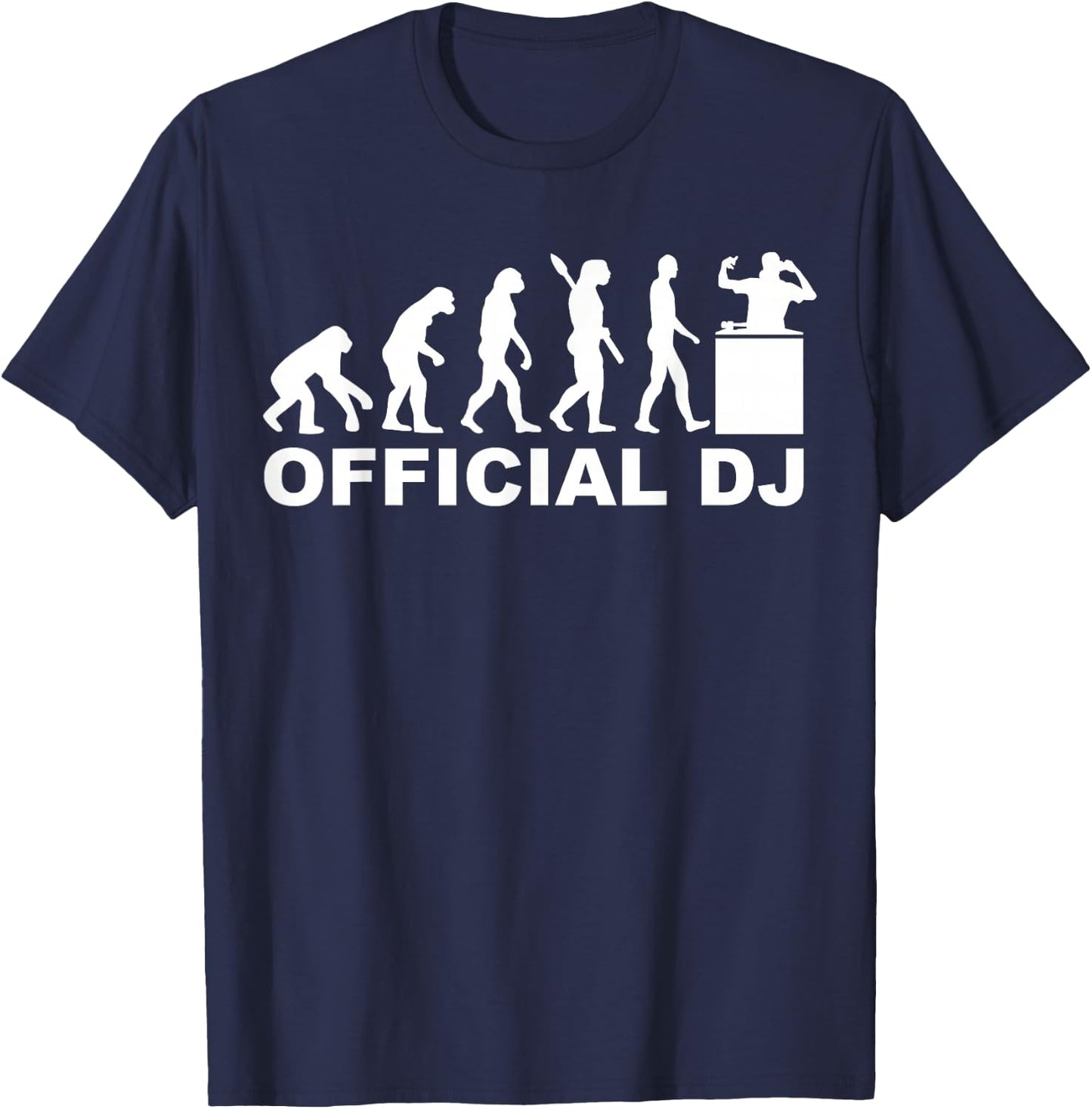 Evolution official DJ T-Shirt - T-Shirt | Navy