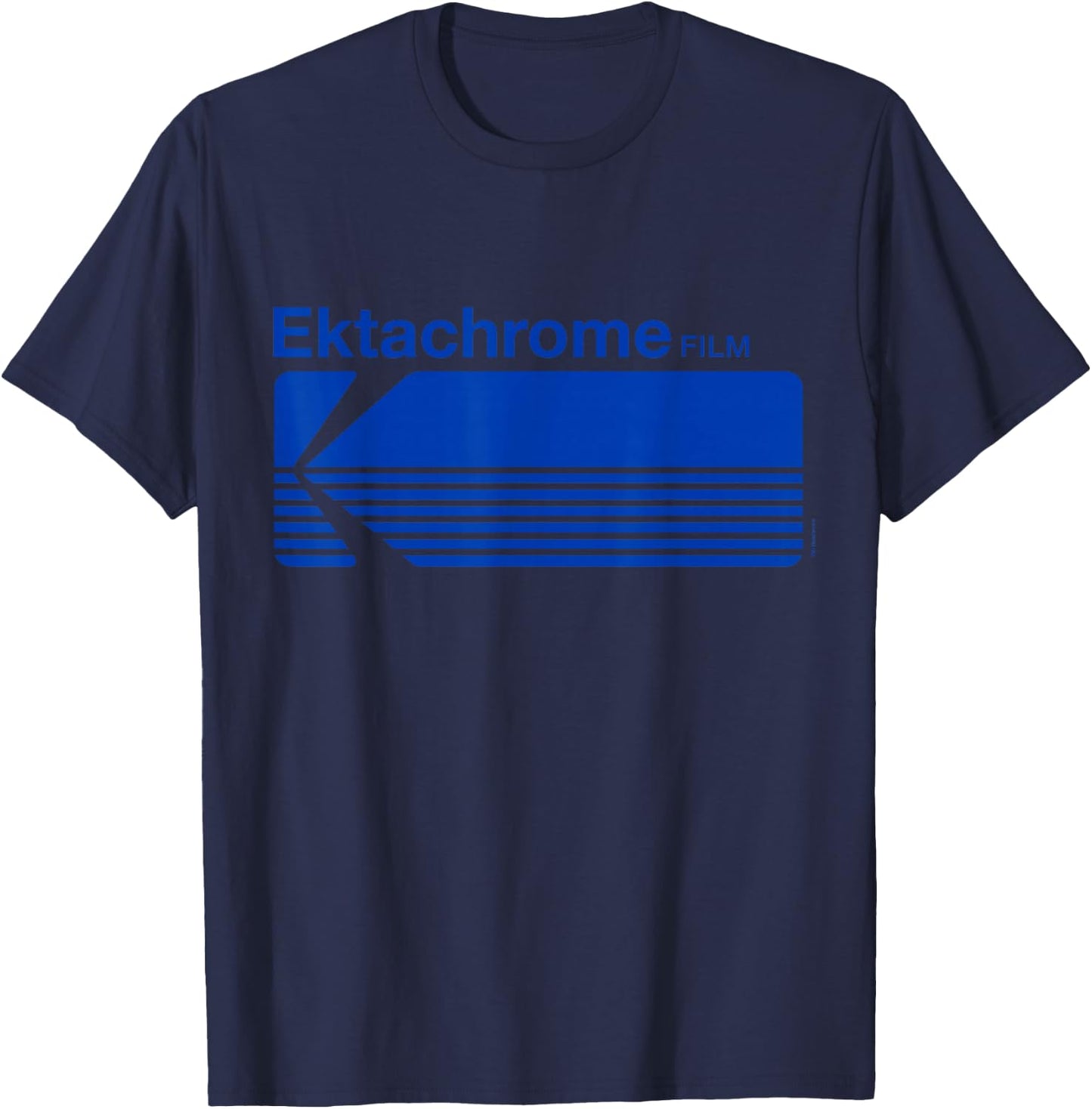 Ektachrome Film Vintage Logo T-Shirt - T-Shirt | Navy
