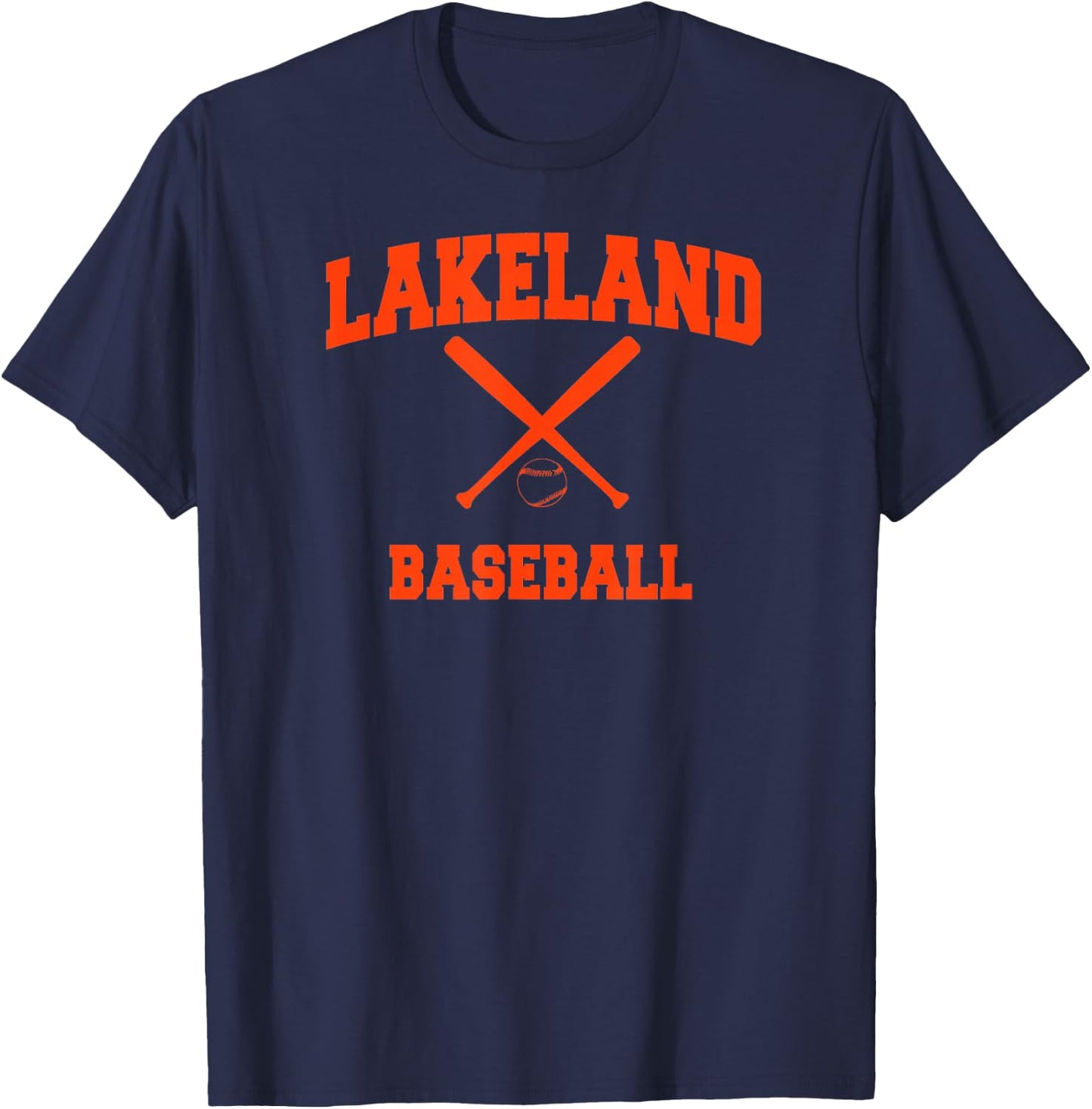 Lakeland Florida Spring Training Baseball T-Shirt - T-Shirt | Navy