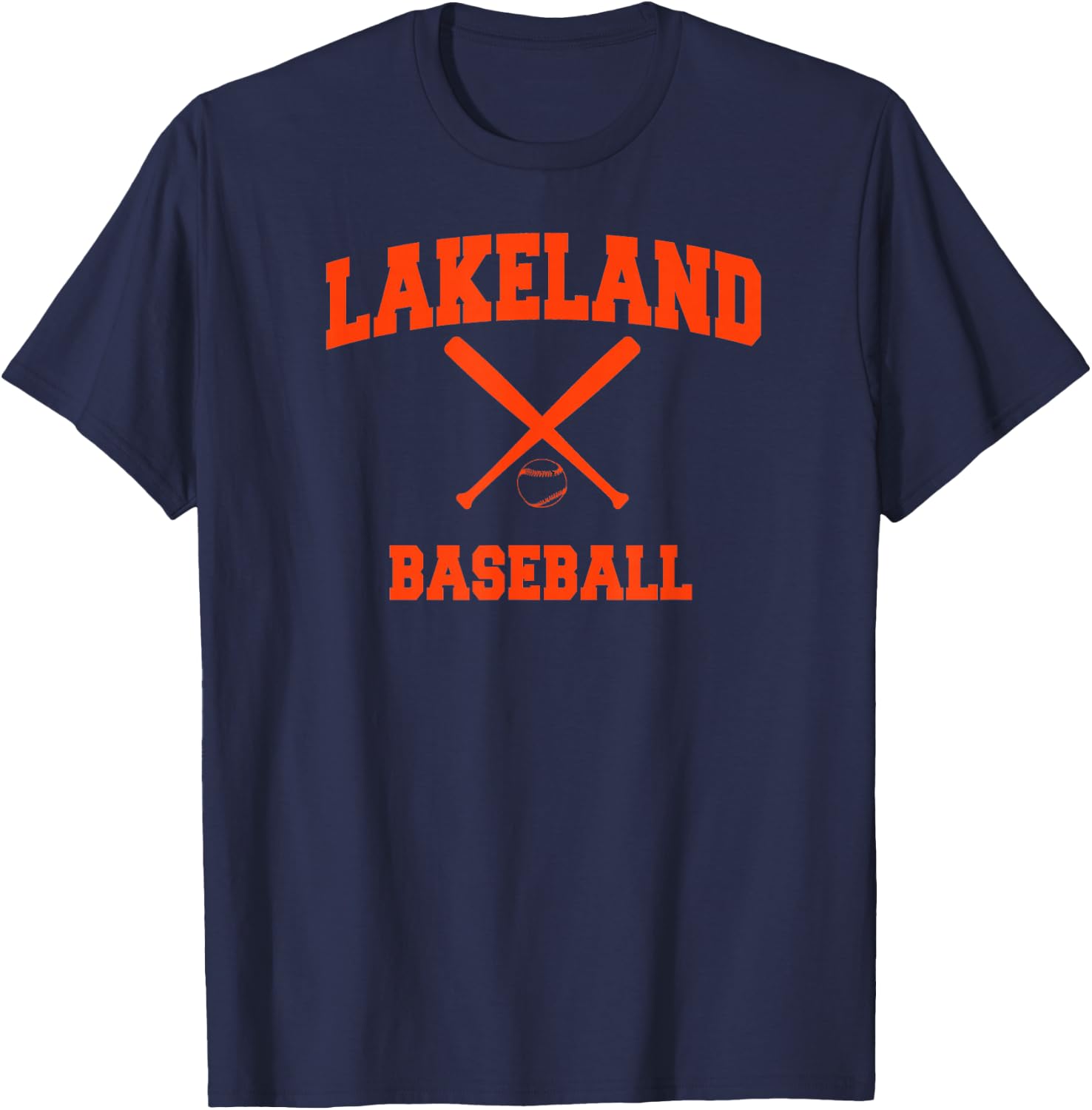 Lakeland Florida Spring Training Baseball T-Shirt - T-Shirt | Navy